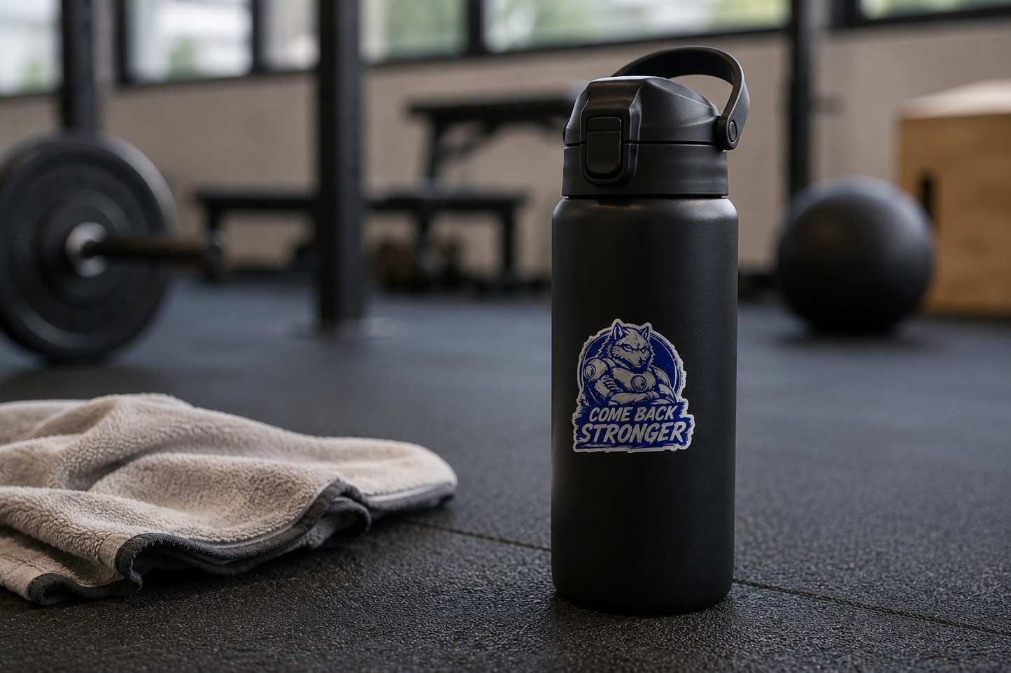 AQUAFORCE Animal Edition stickers, COME BACK STRONGER.