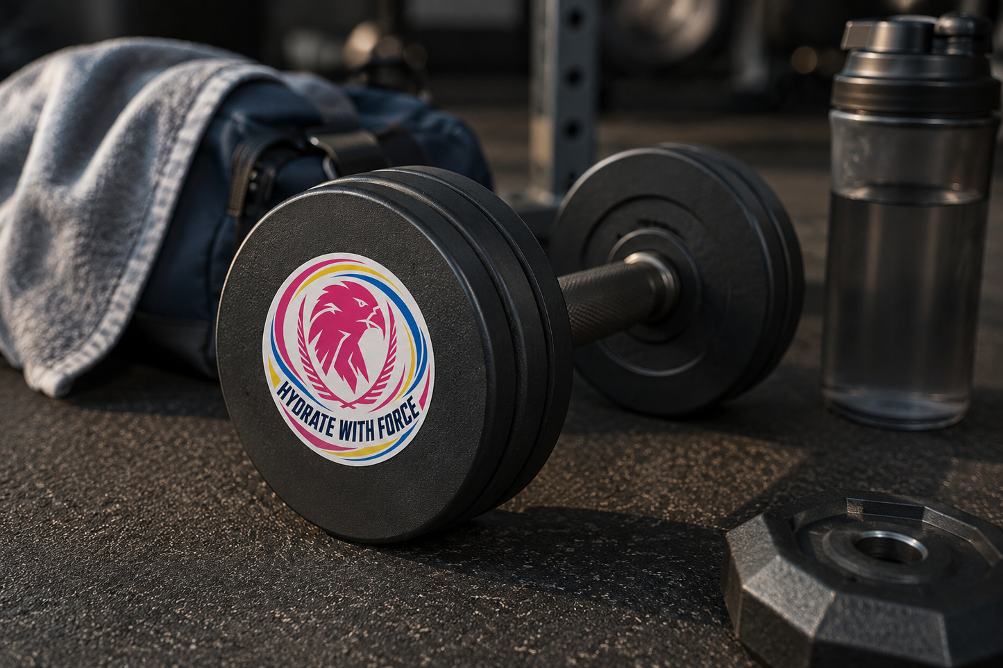 AQUAFORCE stickers, HYDRATE WITH FORCE.