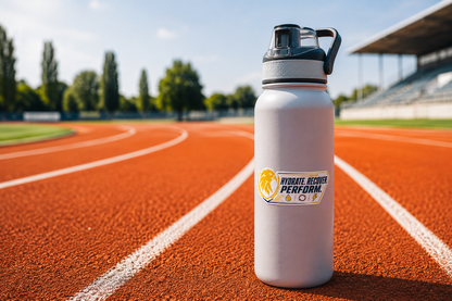 AQUAFORCE stickers, HYDRATE. RECOVER. PERFORM.