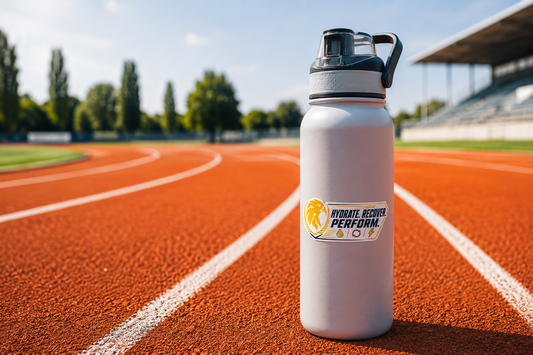 AQUAFORCE stickers, HYDRATE. RECOVER. PERFORM.