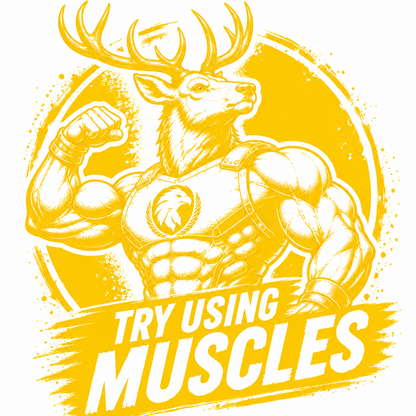 AQUAFORCE Animal Edition stickers, TRY USING MUSCLES.